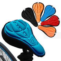 Cycling Bike Saddle Comfortable Cushion Soft Pad Bicycle Seat Cover(Assorted Color, 1pc)