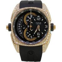 Cyrus Watch Klepcys Chronograph Gold And Diamond Limited Edition