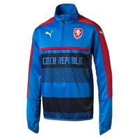 Czech Republic 1/4 Zip Training Top Royal Blue