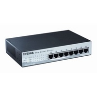 D-Link DES-1210-08P - DES 1210 Switch Managed 8 x 10/100 desktop PoE