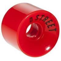 D-Street 59 Cent 78A 59mm Wheels - Red (4 Pack)