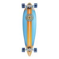 D-Street Compass Pintail Longboard - Blue/Orange 38\