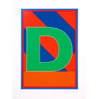 D - The Dazzle Alphabet By Peter...