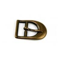 D Shape Metal Buckle Fastener Bronze