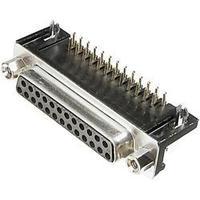 d sub receptacles 90 number of pins 37 soldering assmann wsw a df 37 a ...