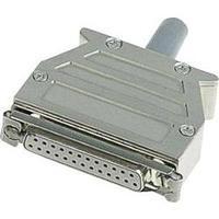 D-SUB housing Number of pins: 15 Plastic, metallised 180 ° Silver Harting 09 67 015 0453 1 pc(s)