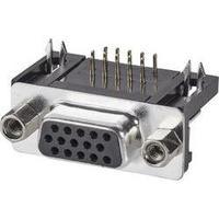 d sub receptacles 90 number of pins 15 soldering assmann wsw a hdf 15  ...