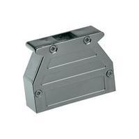 D-SUB housing Number of pins: 15 Plastic, metallised 180 °, 45 °, 45 ° Silver Provertha 07150M4V001 1 pc(s)