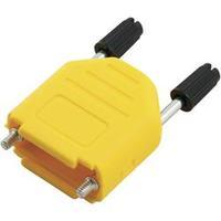 D-SUB housing Number of pins: 9 Plastic 180 ° Yellow MH Connectors MHDPPK09-Y-K 1 pc(s)