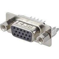 D-SUB receptacles 180 ° Number of pins: 15 Pins FCI D-SUB 1 pc(s)