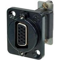 D-SUB adapter D-SUB socket 15-pin - D-SUB socket 15-pin Neutrik NADB15FF-B 1 pc(s)
