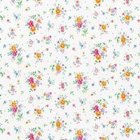 D-C-Fix Floral Pint Multicolour Self Adhesive Film (L)2m (W)45cm