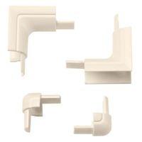 D-Line ABS Plastic Magnolia Micro Trunking Accessories (W)16mm Pieces Of 4