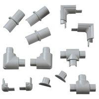 D-Line ABS Plastic Silver Metallic-Effect Trunking Accessories (W)16mm Pieces Of 13
