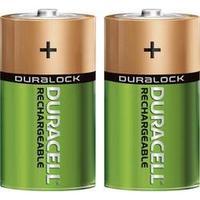 D battery (rechargeable) NiMH Duracell HR20 2200 mAh 1.2 V 2 pc(s)