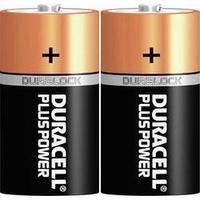 D battery Alkali-manganese Duracell Plus LR20 1.5 V 2 pc(s)