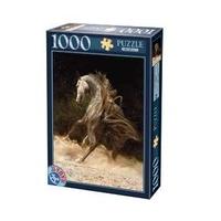 D-Toys Horses No.3 Jigsaw Puzzle (1000 Pieces)