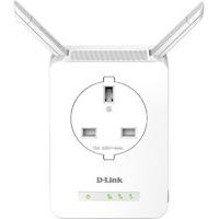 D-Link N300 Wi-Fi Range Extender with Power Passthrough