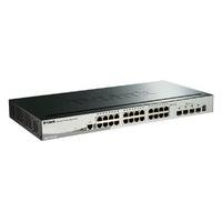 D-Link DGS-1510-28X - 28-Port Gigabit Stackable Smart Managed Switch including 4 10G SFP+