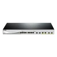 d link web smart dxs 1210 12tc switch 12 ports managed