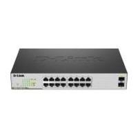 D-Link DGS-1100-18 16-Port Gigabit Switch with 2 SFP ports (fanless)