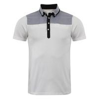 d code terling white polo shirt