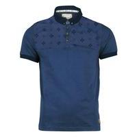 d code filter blue polo shirt