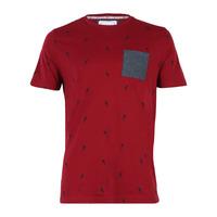 d code soul red crew neck t shirt