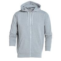 d code sami zip up hoodie in light grey marl