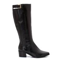 d lia b zip up leather boots