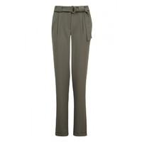 D RING CREPE TROUSER