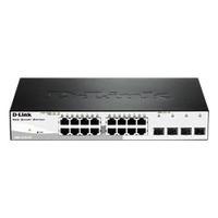 d link 20 port gigabit smart switch inc 4 sfp ports fanless