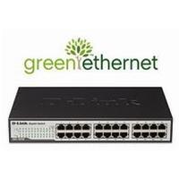 D-Link DGS-1024D 24-Port Green Ethernet Copper Gigabit Switch UK Plug