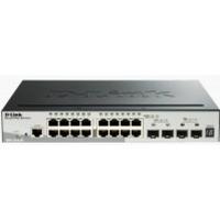 D-Link DGS-1510-20 Managed L3 Gigabit Ethernet (10/100/1000) Black network switch