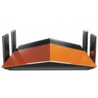 D-Link AC1900 EXO Dual-band (2.4 GHz / 5 GHz) Gigabit Ethernet Black Orange