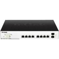 D-Link 8 Port Gigabit PoE Switch (DGS-1100-10MPP)