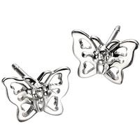 D For Diamond Childs Butterfly Studs GK-E3910