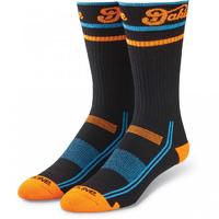 Dakine Step Up Sock Black/Blue/Orange