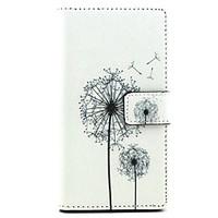 dandelion design pu leather full body case with stand for sony xperia  ...