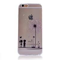 Dandelion Pattern Slim Transparent Soft Phone Case for iPhone 7 7 Plus 6s 6 Plus SE 5c 5s 5