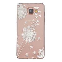 dandelion pattern tpu relief back cover case for galaxy a32016 galaxy  ...