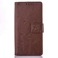 dandelion embossed pu leather material leather for lg k4 k8 k10 k7 g5