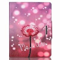 dandelion pattern pu leather full body case with stand for ipad 4ipad  ...