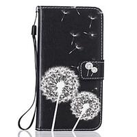 Dandelion PU Leather Wallet for Samsung Galaxy S4Mini S5 S6 S7 S7Edge