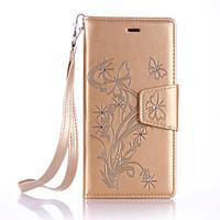 Dandelion Lanyard Embossed Diamond Phone Holster Phone Shell for Huawei P9/P9 Lite