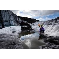 Day Trip from Reykjavik: Glacier Hiking and Ice Climbing on Iceland\'s SÃ³lheimajokull Glacier