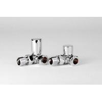 Darsley Corner Radiator Valves with Lockshield