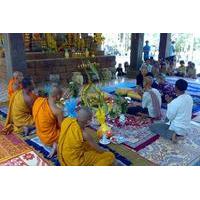 day trip oudong with monk blessing from phnom penh