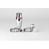 Darsley Corner TRV Radiator Valves with Lockshield