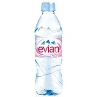 Danone Evian Still Mineral Water 500ml Bottle - 24 Pack